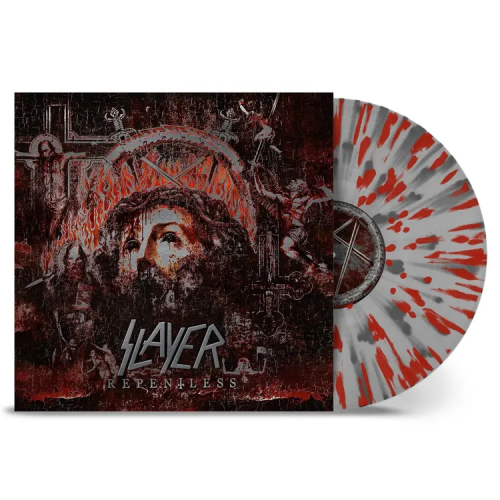 Виниловая пластинка Slayer - Repentless (Clear Silver Red Splatter Vinyl LP)