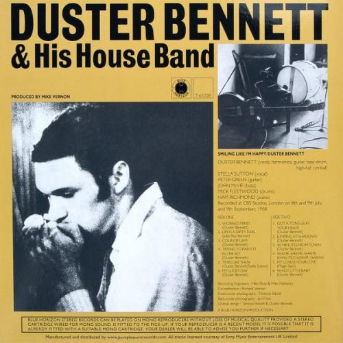 Виниловая пластинка Duster Bennett - Smiling Like I’m Happy (Analogue) (Black Vinyl LP)