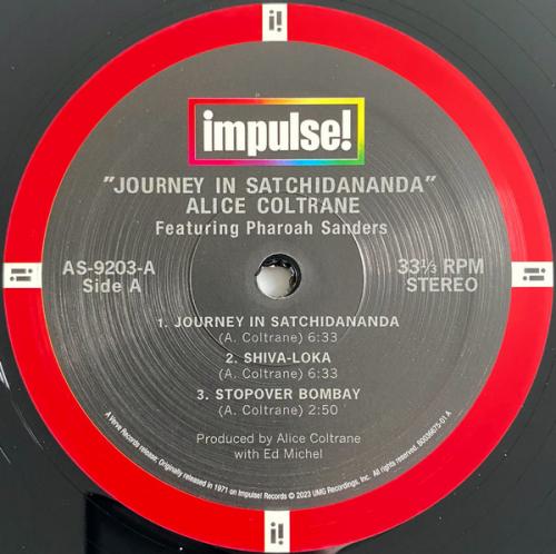 Виниловая пластинка Alice Coltrane - Journey In Satchidananda (Acoustic Sounds) (Black Vinyl LP)