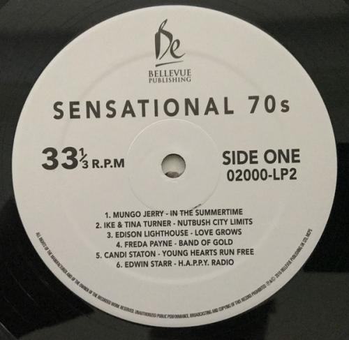 Виниловая пластинка Sensational 70's