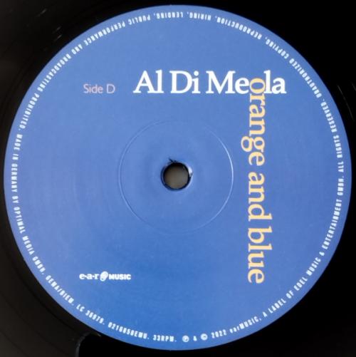 Виниловая пластинка Al Di Meola - Orange And Blue (Black Vinyl 2LP)