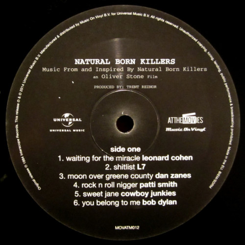 Виниловая пластинка Саундтрек - Natural Born Killers (Various Artists) (Black Vinyl 2LP)