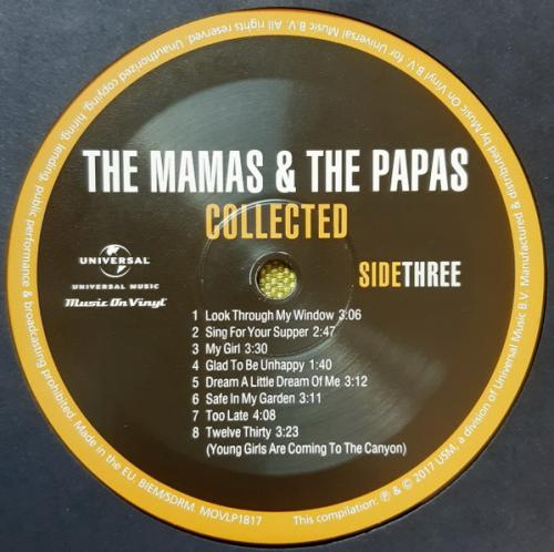 Виниловая пластинка The Mamas & The Papas - Collected (Black Vinyl 2LP)