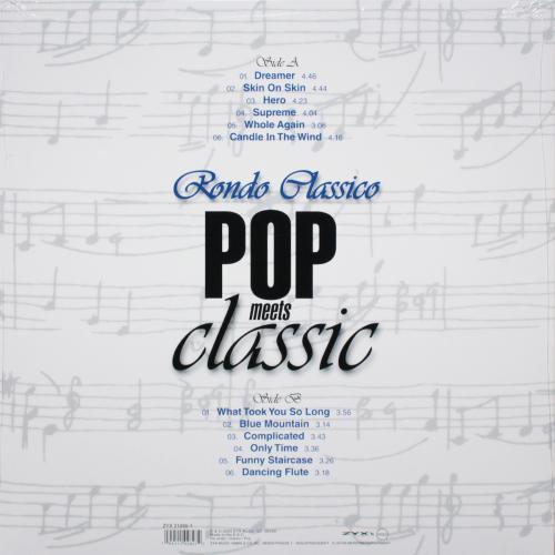 Виниловая пластинка Rondo Classico - Pop Meets Classic (Black Vinyl LP)