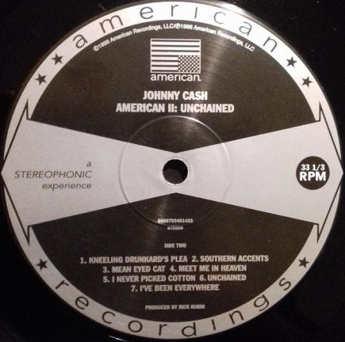 Виниловая пластинка Cash, Johnny, American II: Unchained