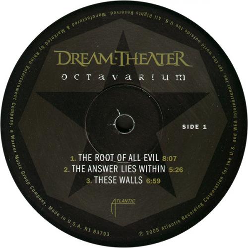 Виниловая пластинка Dream Theater OCTAVARIUM (180 Gram/Gatefold 2 LP)