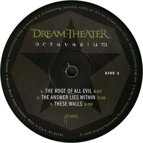 Виниловая пластинка Dream Theater OCTAVARIUM (180 Gram/Gatefold 2 LP)