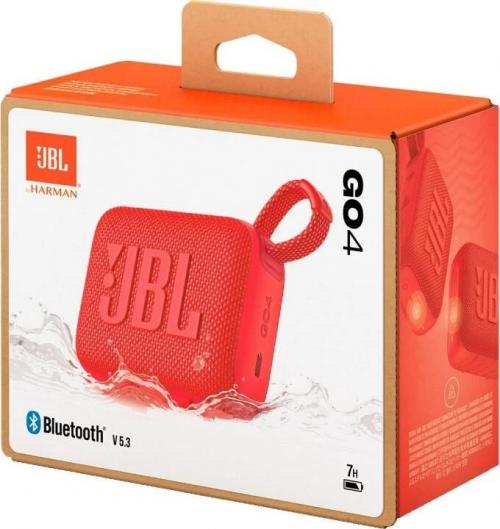 Портативная колонка JBL Go 4 Red