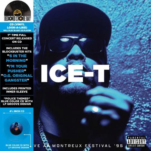Виниловая пластинка Ice-T - Live in Montreux Festival (Dark Blue & White Vinyl 2LP)