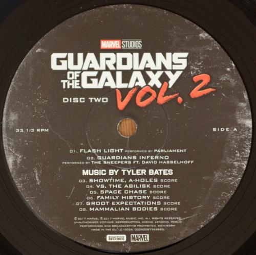 Виниловая пластинка OST, Guardians Of The Galaxy Vol. 2 - deluxe (Various Artists)