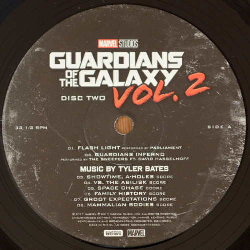 Виниловая пластинка OST, Guardians Of The Galaxy Vol. 2 - deluxe (Various Artists)