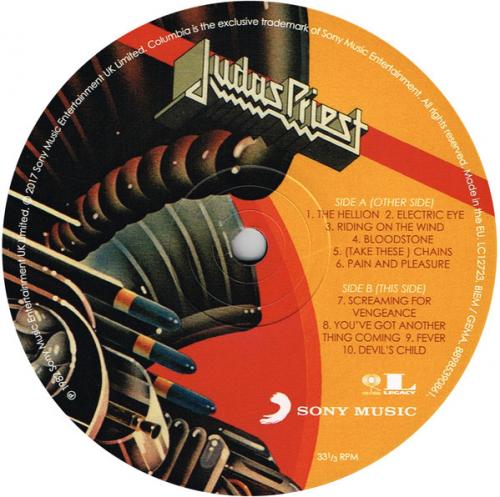 Виниловая пластинка Judas Priest SCREAMING FOR VENGEANCE