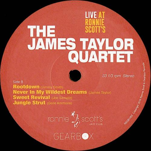 Виниловая пластинка James Taylor - Bumpin' On Frith Street (Black Vinyl LP)