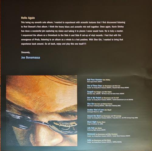 Виниловая пластинка Joe Bonamassa - Sloe Gin  (Coloured Vinyl LP)