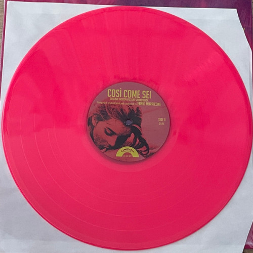 Виниловая пластинка Саундтрек - Cosi' Come Sei (Ennio Morricone) (Coloured Vinyl LP)