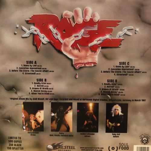 Виниловая пластинка Rage - Execution Guaranteed (Black Vinyl 2LP)
