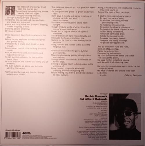 Виниловая пластинка Herbie Hancock - Fat Albert Rotunda (Black Vinyl LP)