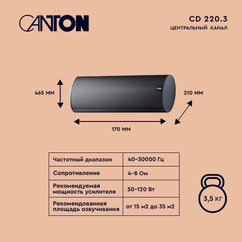 Комплект акустики Canton Smart Cinema CD 5.0 Black
