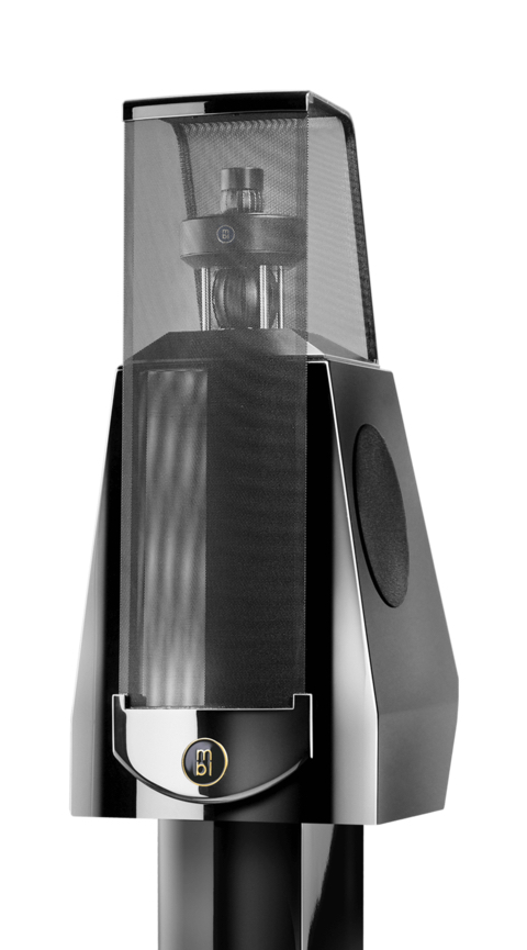 Полочная акустика MBL 120 piano black/gold