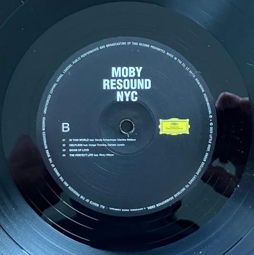Виниловая пластинка Moby - Resound NYC (2LP)