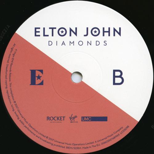 Виниловая пластинка Elton John, Diamonds (2LP)