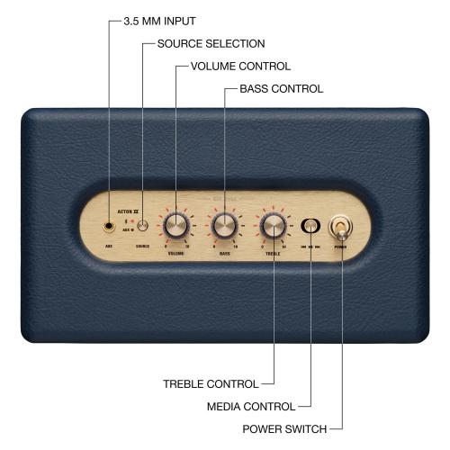 Беспроводная акустика Marshall Acton III Midnight Blue