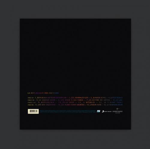 Виниловая пластинка Indochine, La Republique Des Meteors (180 Gram/Gatefold)