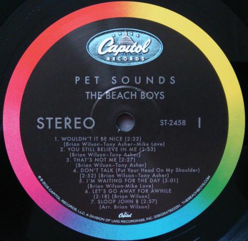 Виниловая пластинка The Beach Boys, Pet Sounds (Stereo / 180g Vinyl)