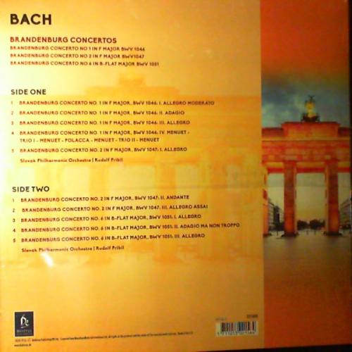 Виниловая пластинка Johann Sebastian Bach - Brandenbug concertos (180 Gram Black Vinyl LP)