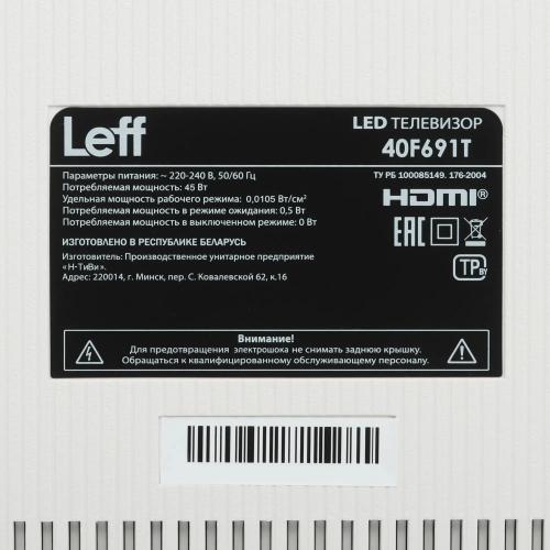 LED телевизор Leff 40F691T