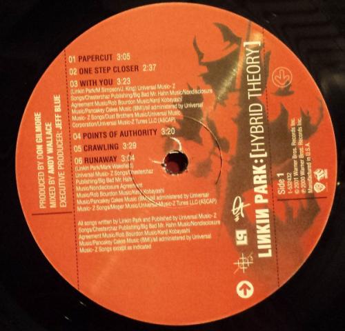 Виниловая пластинка WM Linkin Park Hybrid Theory (Gatefold)