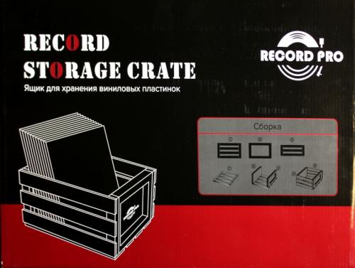 RECORD PRO Ящик для хранения винила (дерево) GK-R41A
