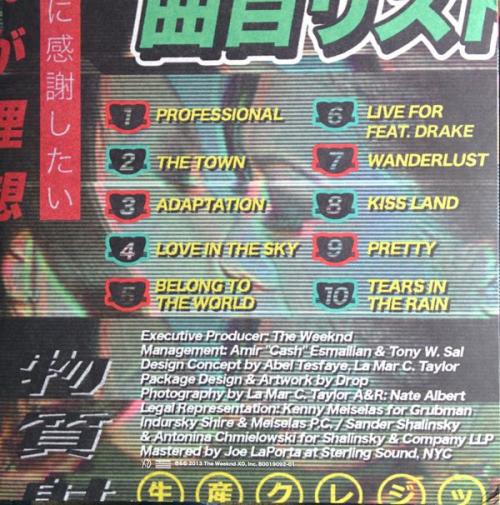 Виниловая пластинка The Weeknd, Kiss Land (Explicit Version)