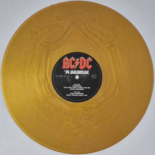 Виниловая пластинка AC/DC - 74 Jailbreak (50th Anniversary, 180 Gram, Limited Golden Vinyl LP)