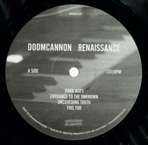 Виниловая пластинка DoomCannon - Renaissance (Black Vinyl LP)