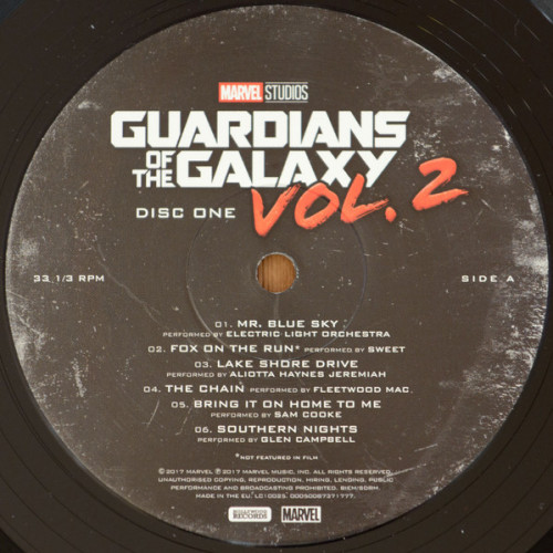 Виниловая пластинка OST, Guardians Of The Galaxy Vol. 2 - deluxe (Various Artists)