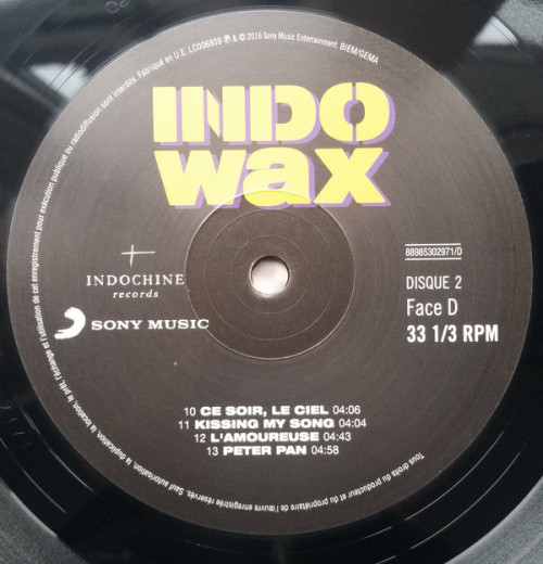 Виниловая пластинка Indochine, Wax (180 Gram/Remastered)