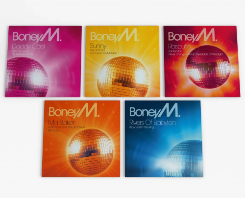 Виниловая пластинка Boney M. - The Hits: The Mixes EP Collection (V12) (Coloured Vinyl, Box Set)