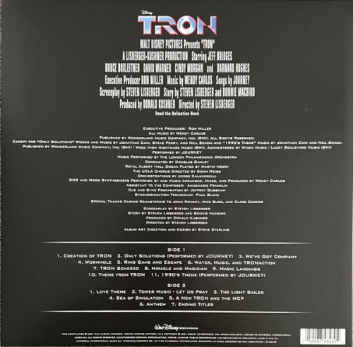 Виниловая пластинка OST - Tron (Wendy Carlos) (Black Vinyl LP)