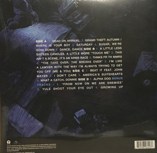 Виниловая пластинка Fall Out Boy — BELIEVERS NEVER DIE GREATEST HITS(2LP)