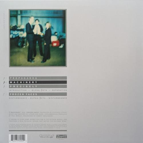 Виниловая пластинка Propaganda - P:Machinery (Crystal Clear Vinyl LP)