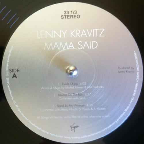 Виниловая пластинка Lenny Kravitz, Mama Said (2LP)
