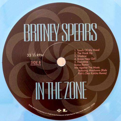 Виниловая пластинка SPEARS BRITNEY - In The Zone (Blue LP)