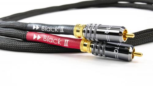Кабель межблочный аудио Tellurium Q Black II RCA 1,0м