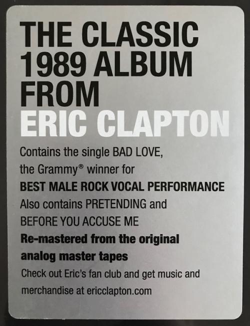 Виниловая пластинка WM Eric Clapton Journeyman (Black Vinyl)