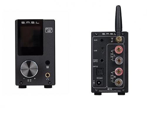 Стереоусилитель SMSL AD18 black
