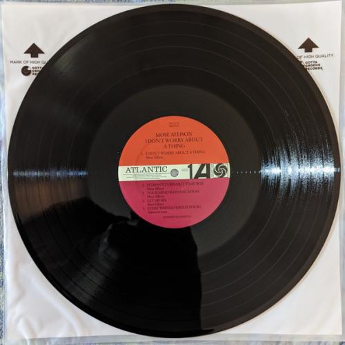 Виниловая пластинка Mose Allison - I Don't Worry About A Thing (Black Vinyl LP)