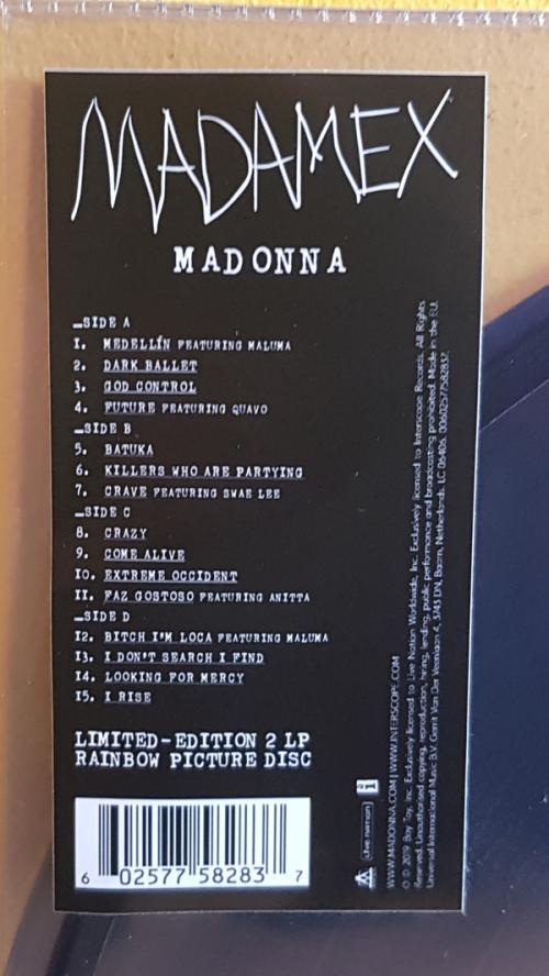 Виниловая пластинка Madonna, Madame X (picture)