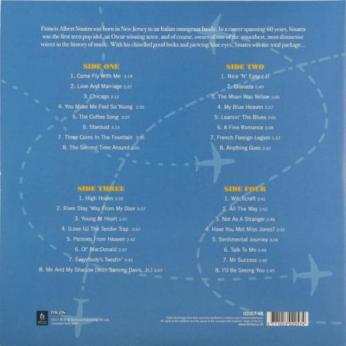 Виниловая пластинка Frank Sinatra - Come Fly With Me
