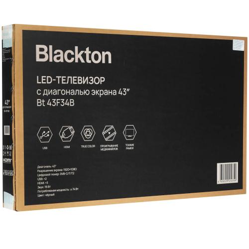 LED телевизор Blackton Bt 43F34B Black